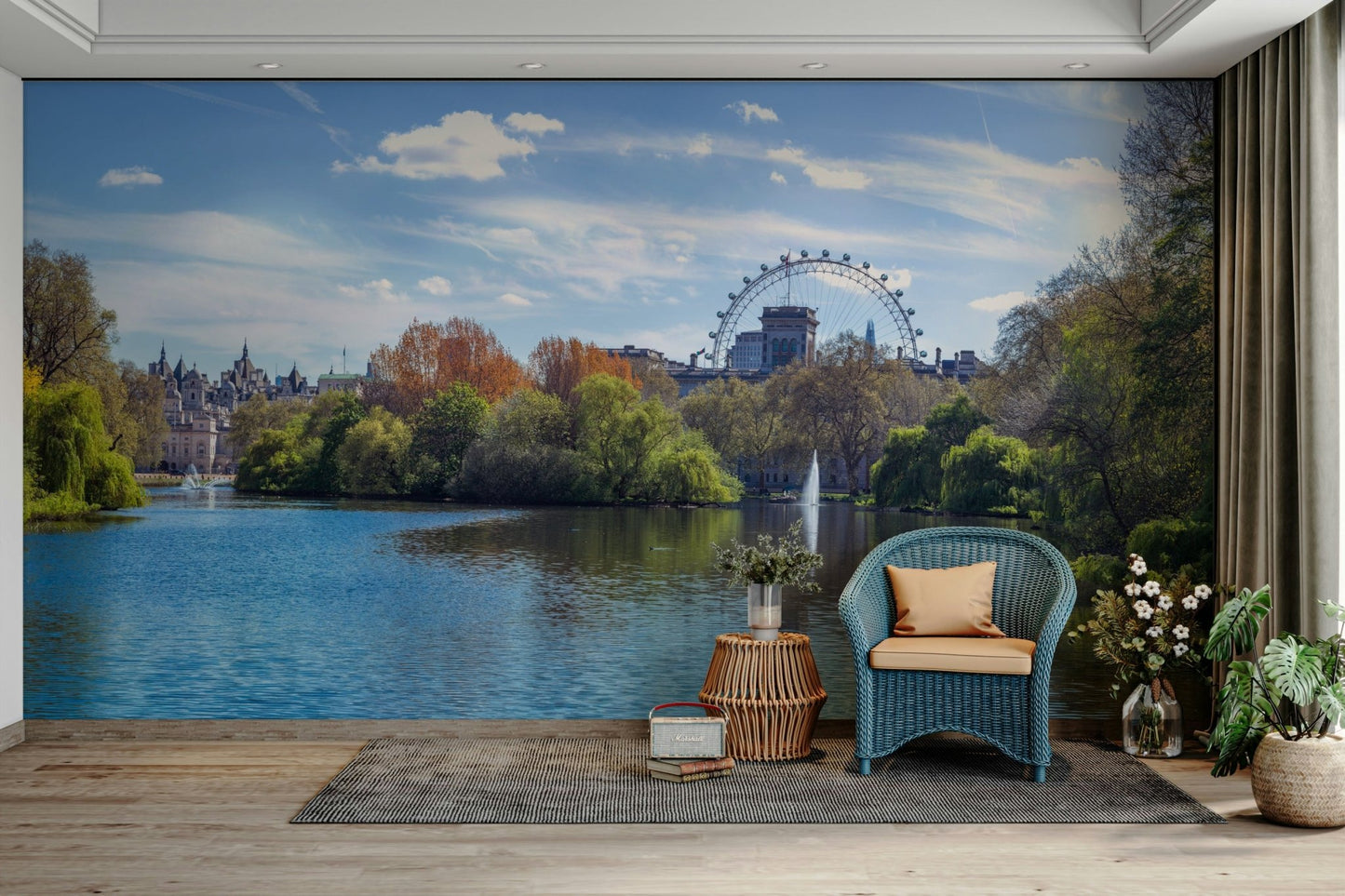 The image has a calm, tranquil mood.

