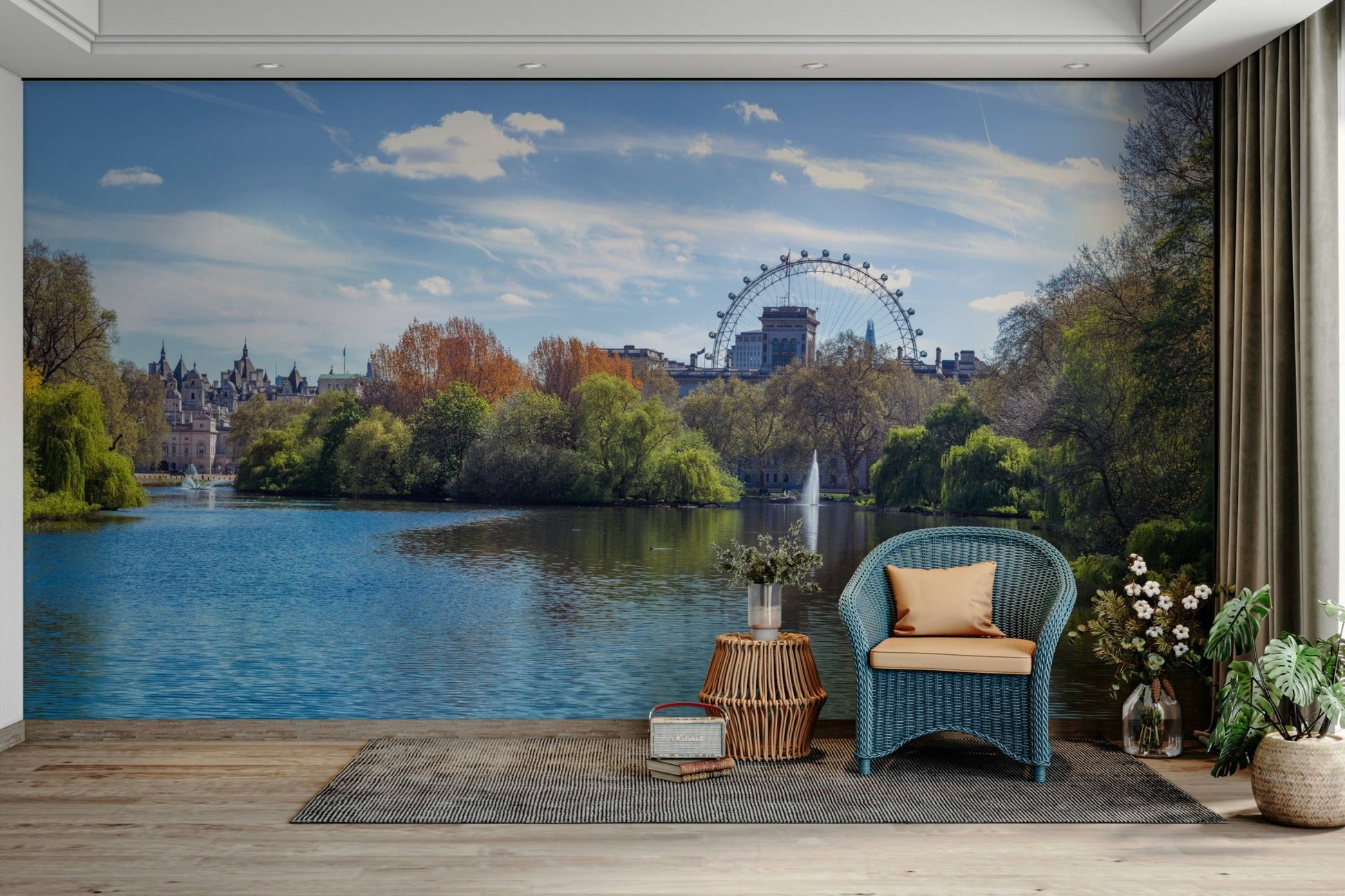 The image has a calm, tranquil mood.

