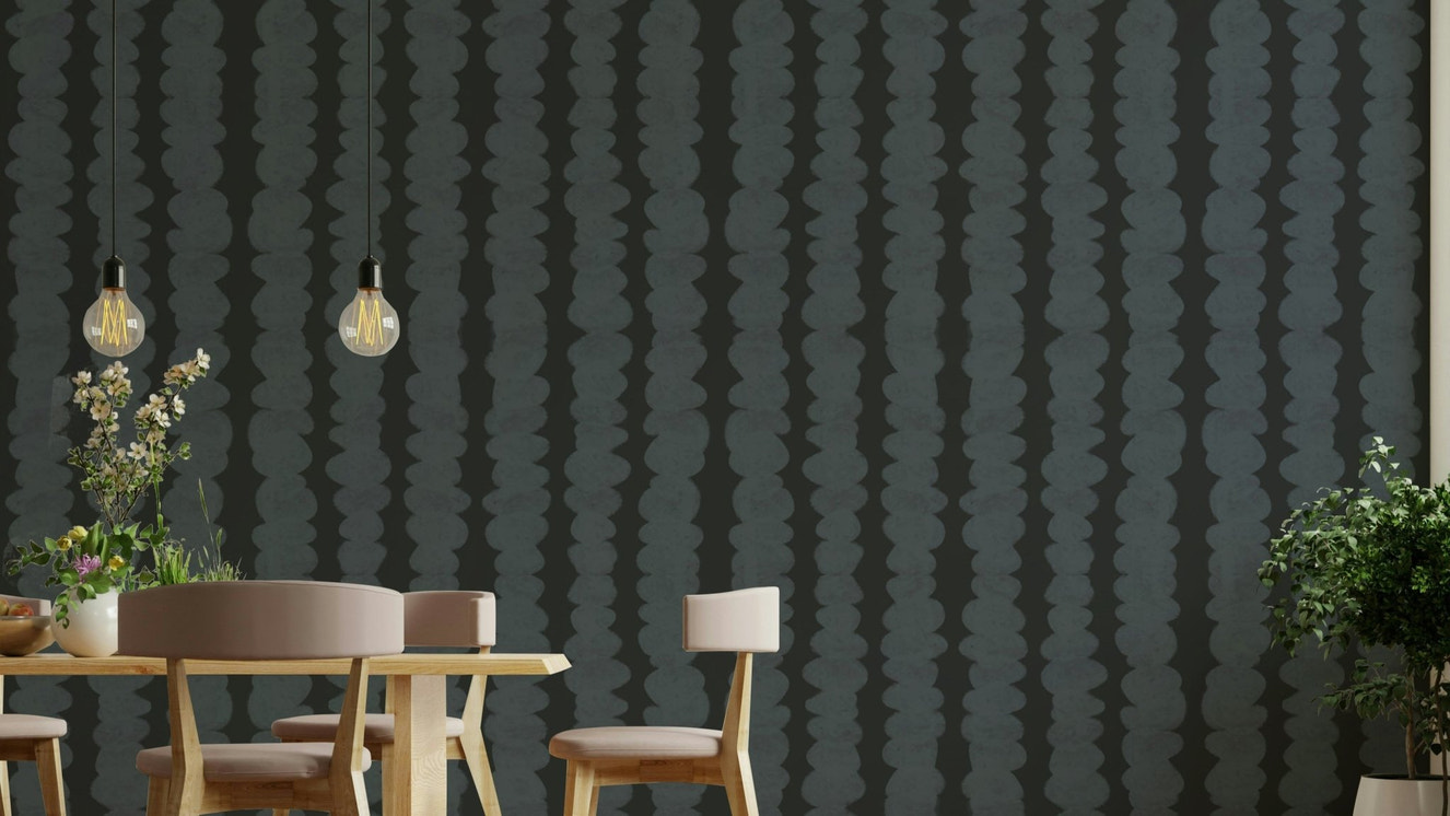 Soft layered design wallpaper for walls

