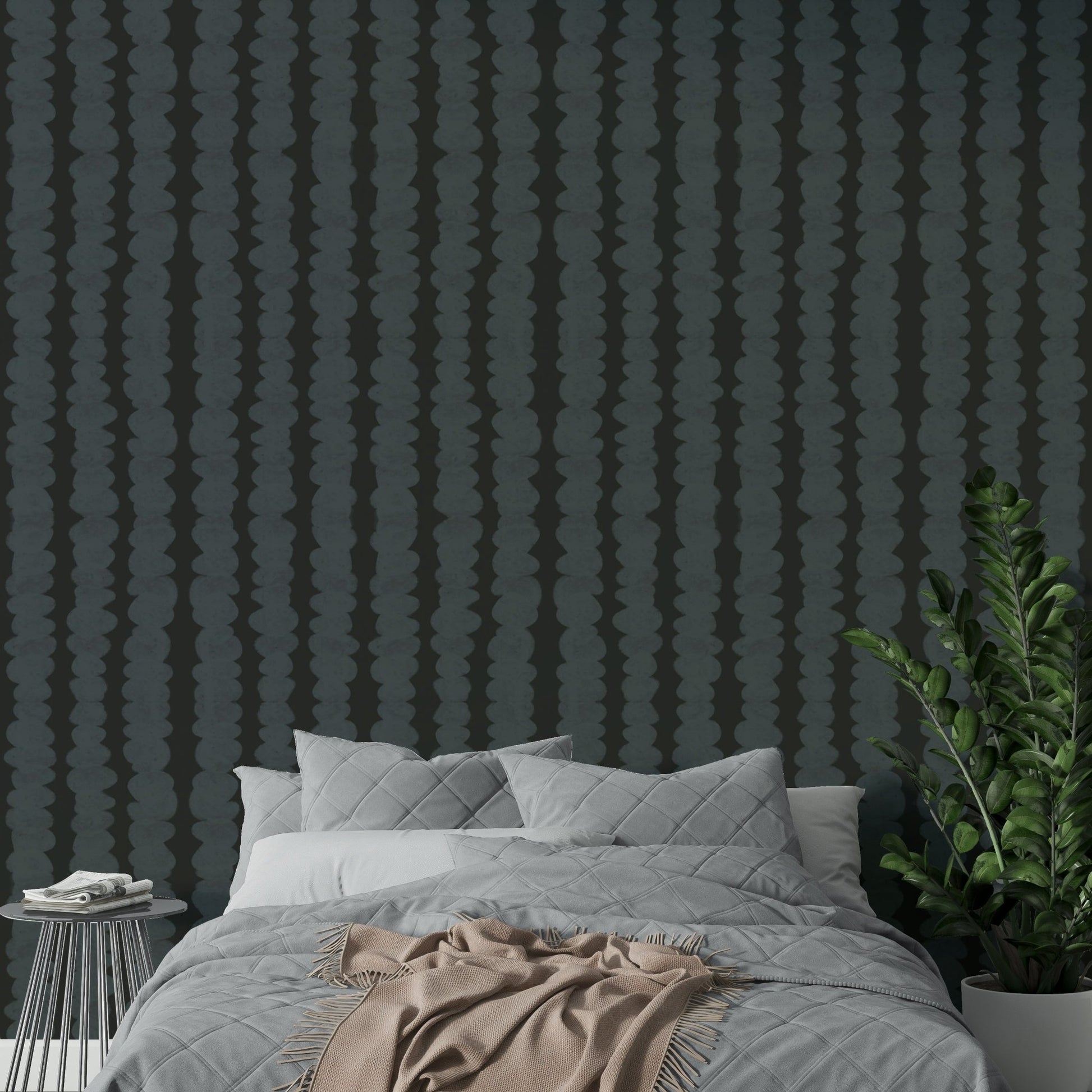 Abstract stacked shapes in gentle colors, GD2282