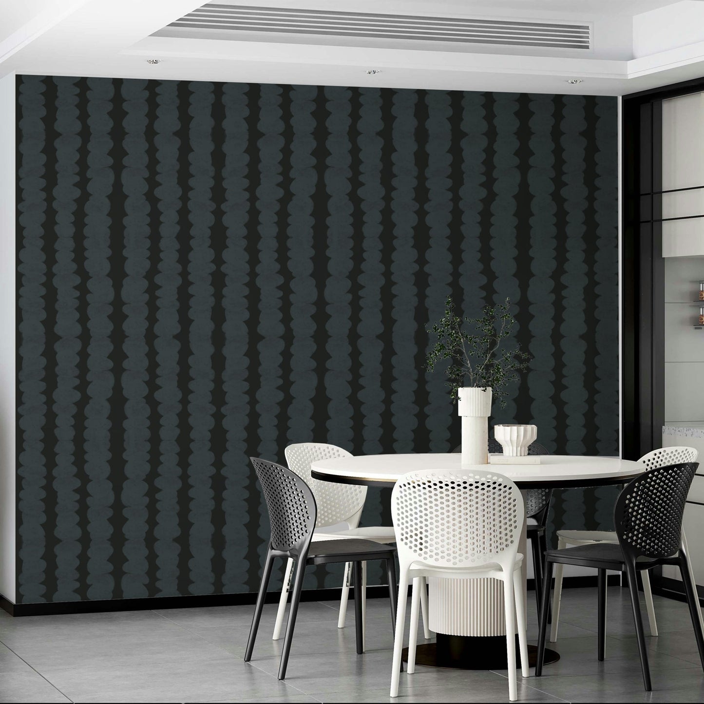 Tranquil mural wallpaper with balanced design, GD2282