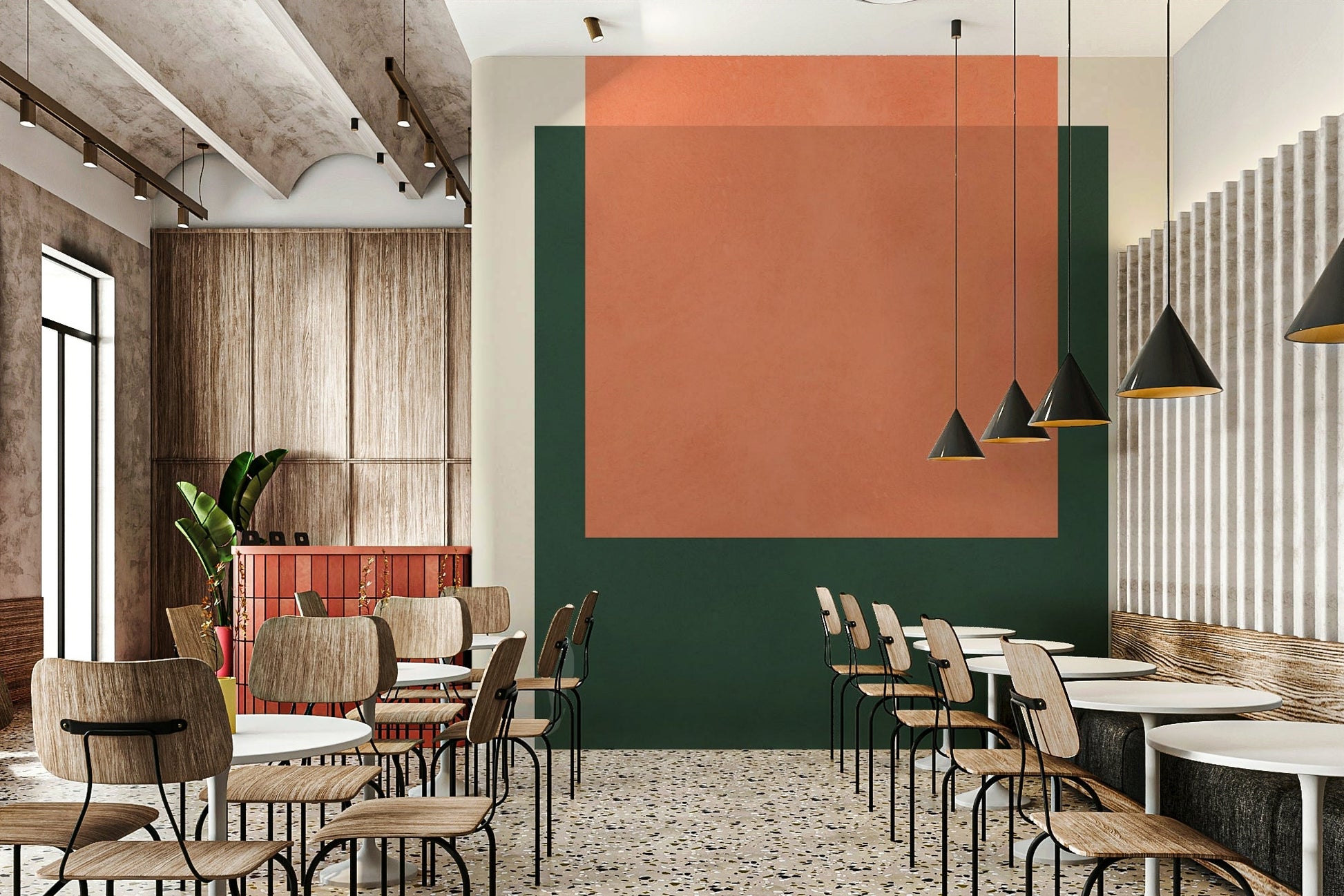 The mood is peaceful and serene.

