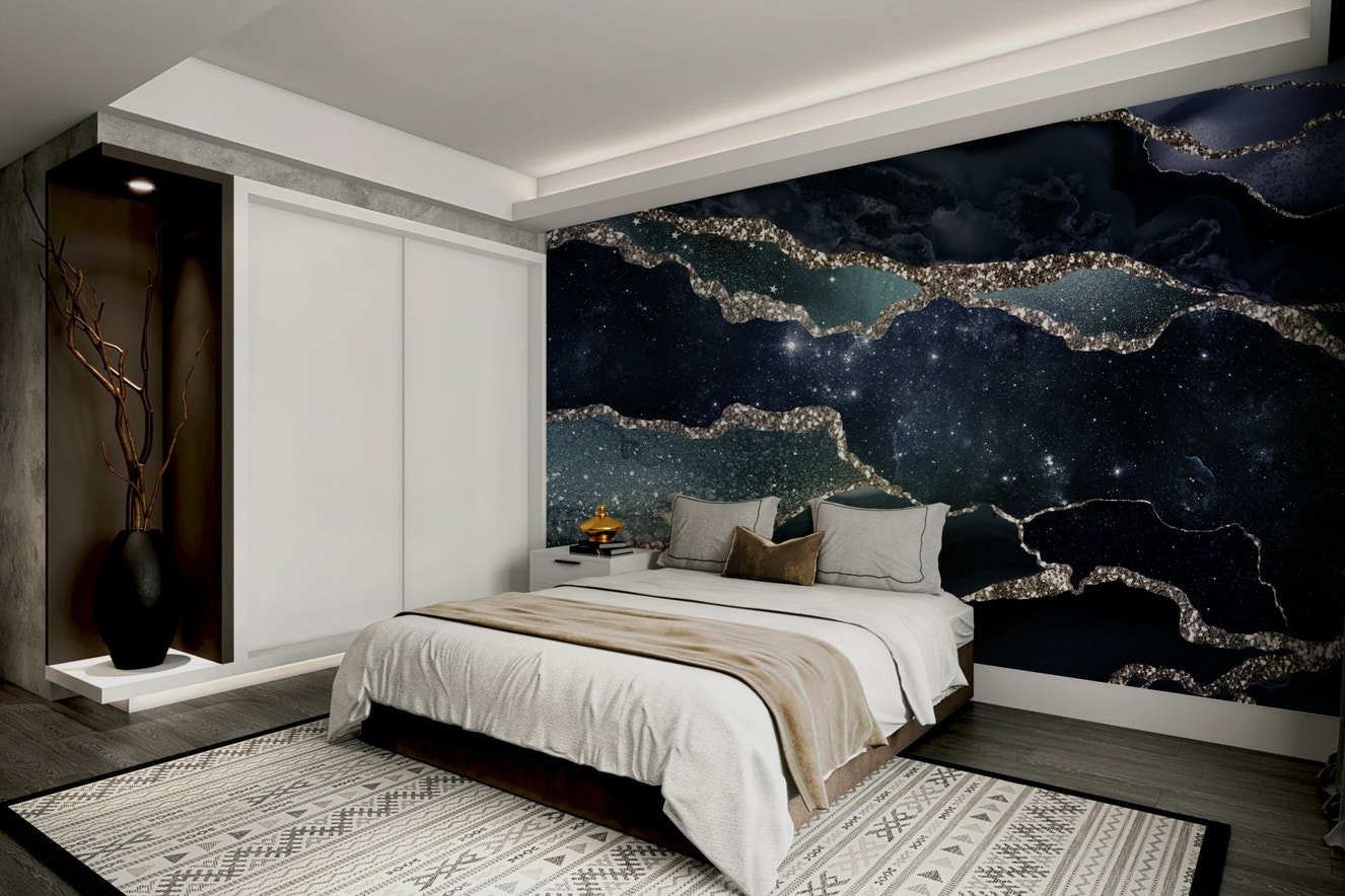 Stardust Veins Wall Mural
