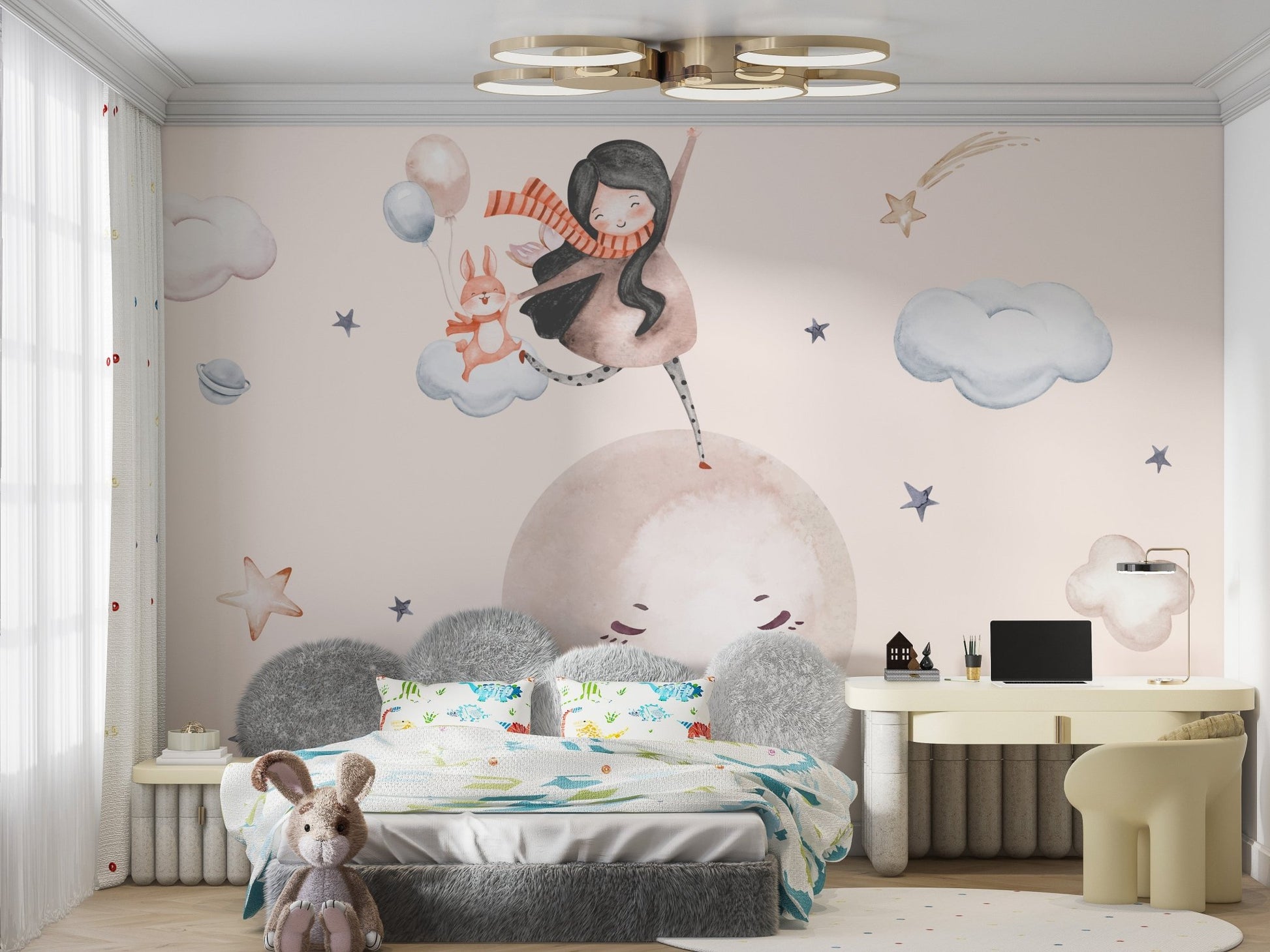Starry Jumper Fantasy Sky Wallpaper C579