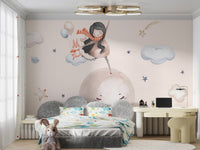 Starry Jumper Fantasy Sky Wallpaper C579
