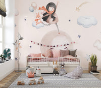 Starry Jumper Fantasy Sky Wallpaper C579