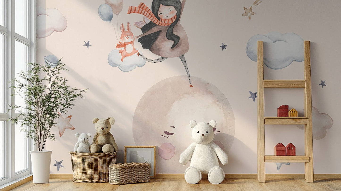Starry Jumper Fantasy Sky Wallpaper C579