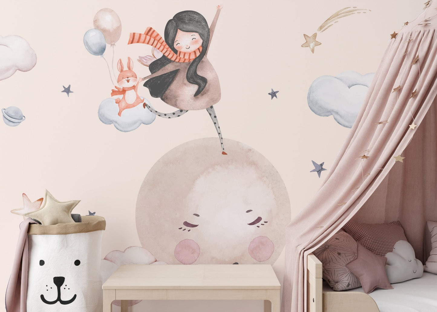 Starry Jumper Fantasy Sky Wallpaper C579