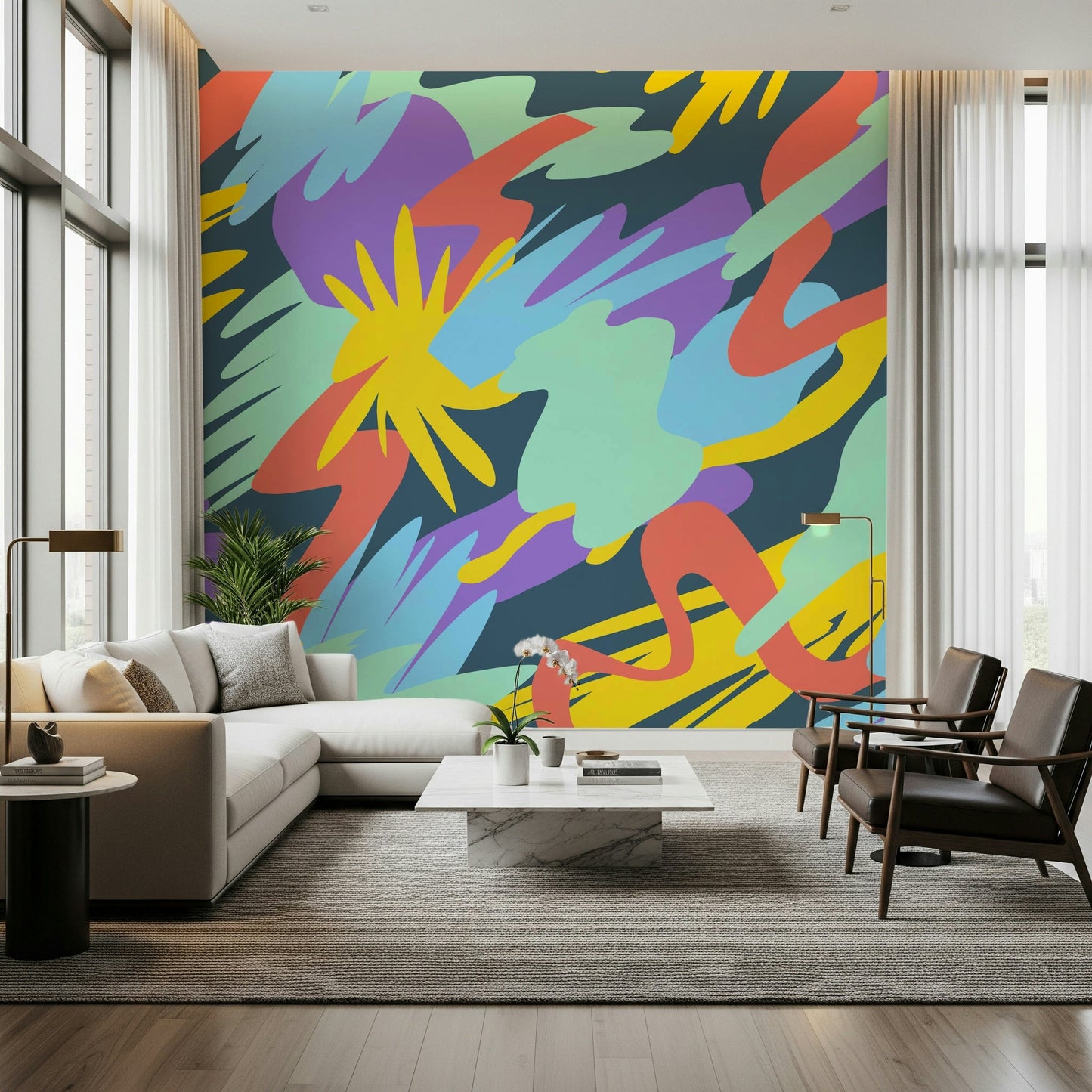 starry night Wall Mural
