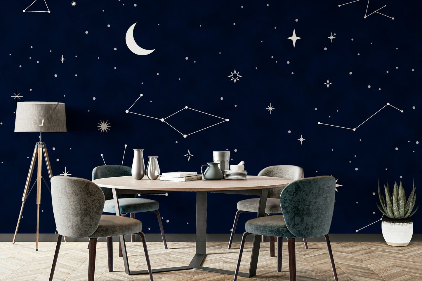 The style is artistic and natural.

