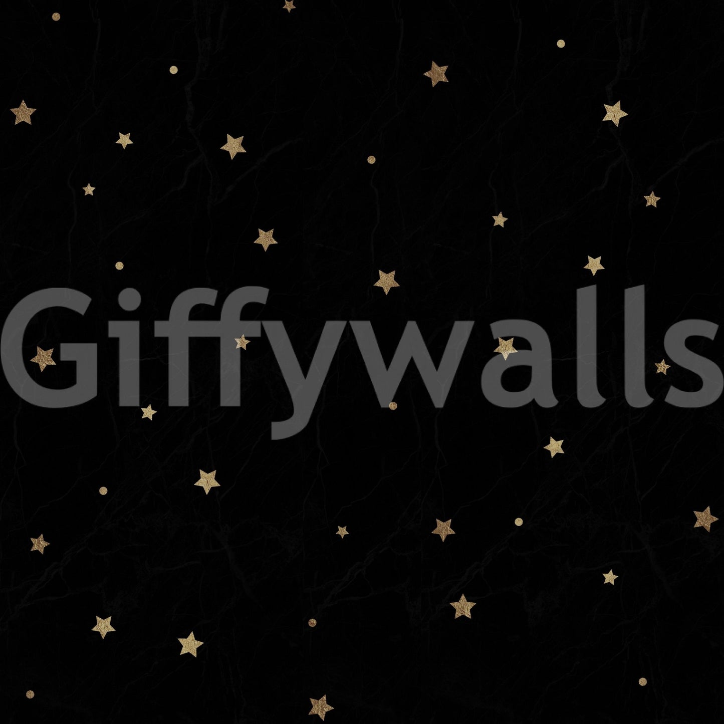 Dreamy star-themed wall mural
