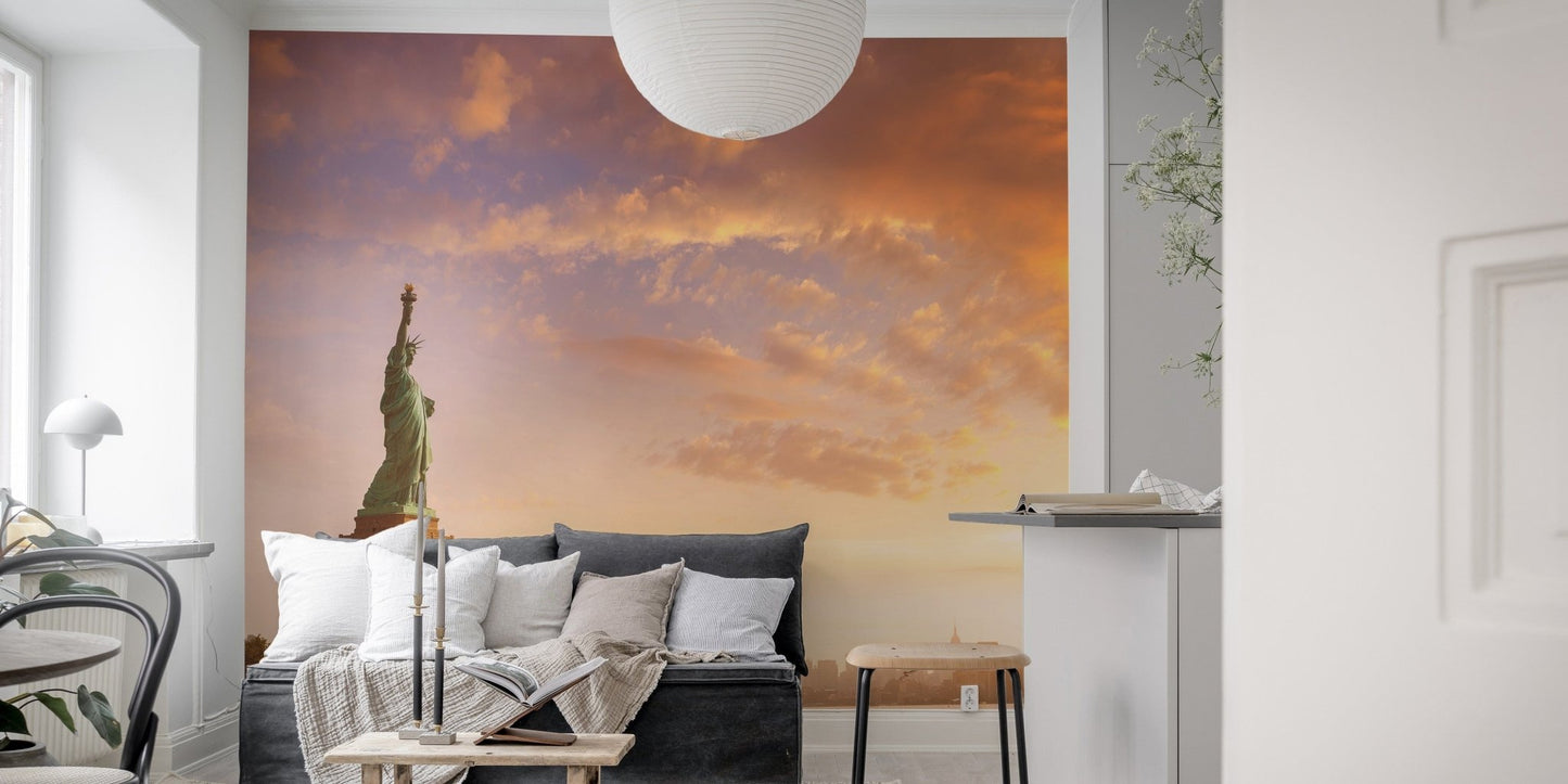 Statue of Liberty New York Manhattan USA Wallpaper - Giffywalls B226