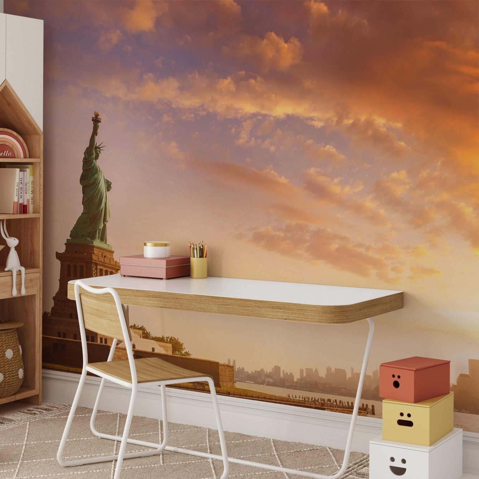 Statue of Liberty New York Manhattan USA Wallpaper - Giffywalls B226