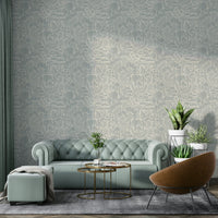 Elegant mushroom print for natural rooms

