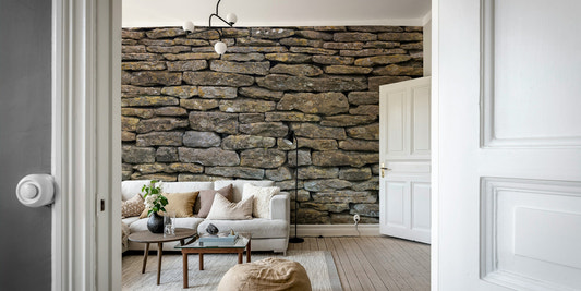 Realistic stone block texture.
