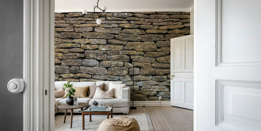 Realistic stone block texture.

