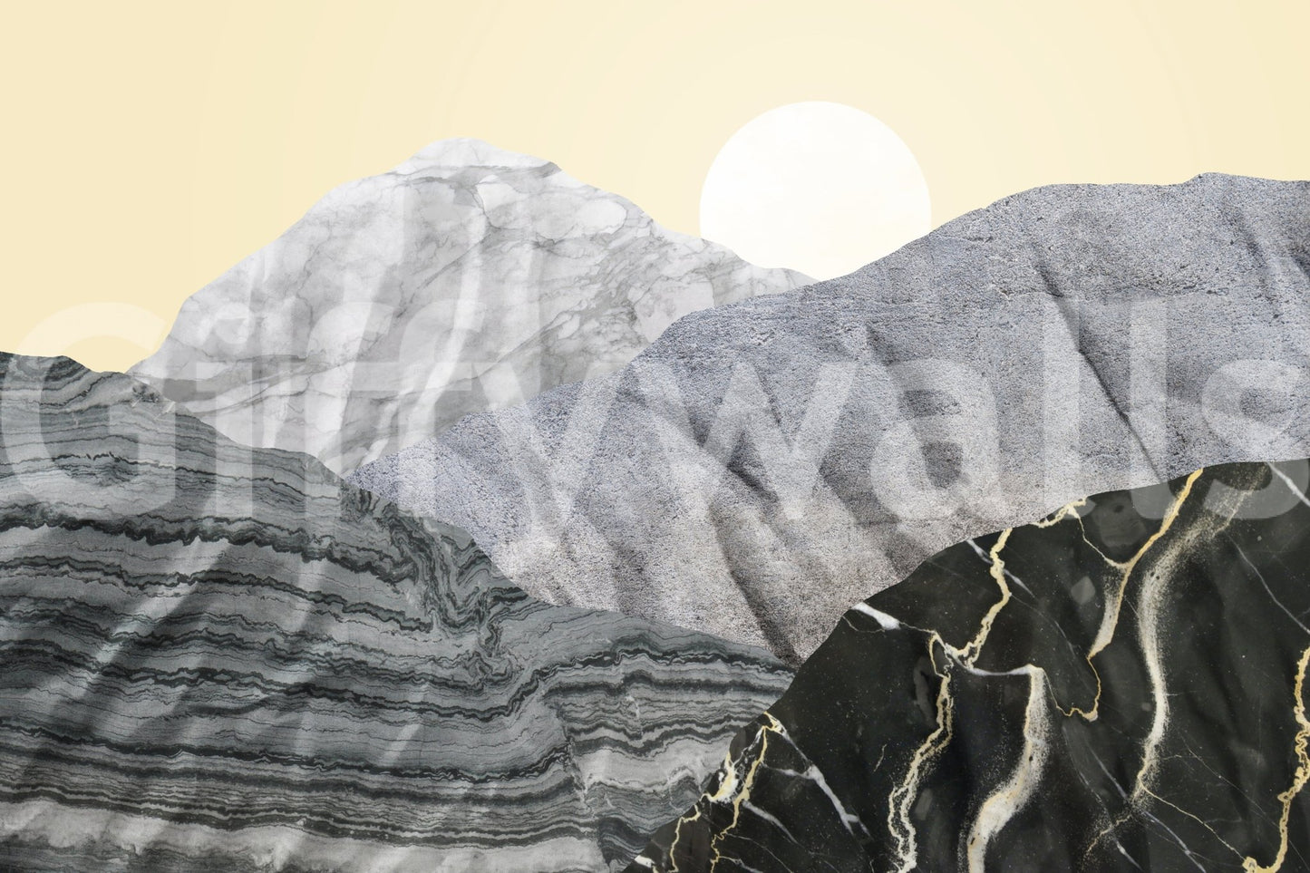 A high-quality abstract print wall mural for walls.