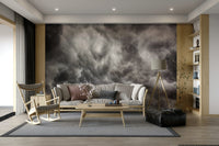A brooding upward view of storm clouds fills the Storm #1 wall mural GD4902
