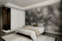 Dense stormy vapour rolls edge to edge across this wall mural GD4902
