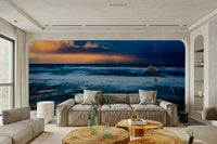 Storm over the Mediterranean Wall Mural