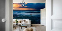 Storm over the Mediterranean Wall Mural