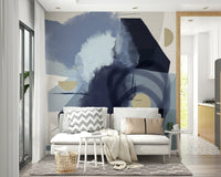 Contemporary mural with artistic twist

