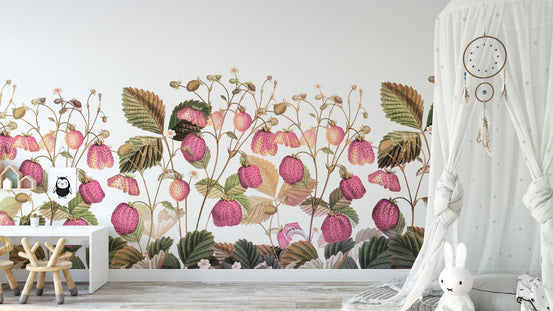 Luscious strawberries among green leaves. GD3080


