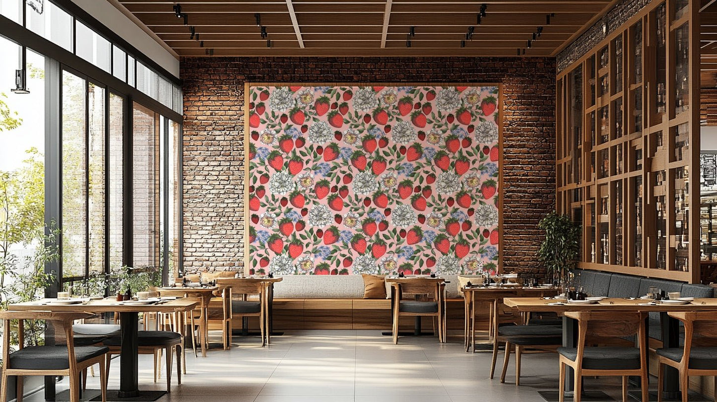Easy-to-install mural wallpaper with high-quality print

