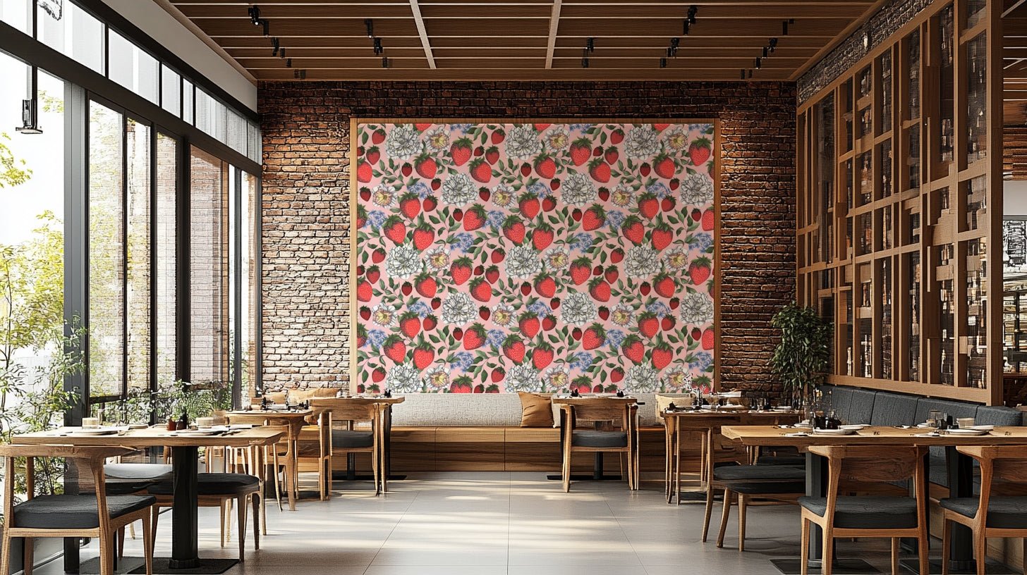 Easy-to-install mural wallpaper with high-quality print

