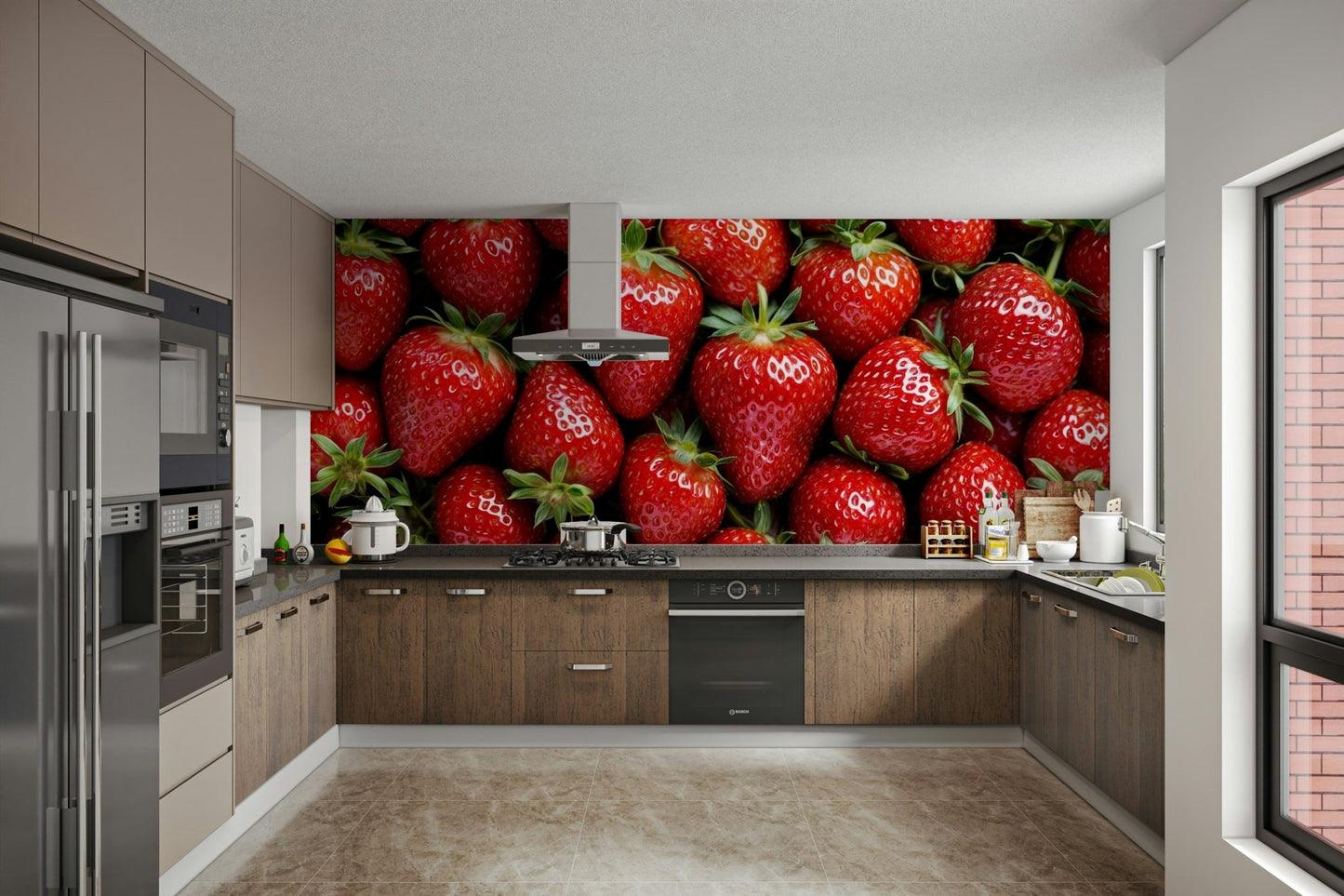 The pattern repeats seamlessly across the entire wall.
