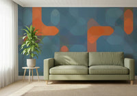 Stylish Streetlights wallpaper graphic repeating design background display., GD7124