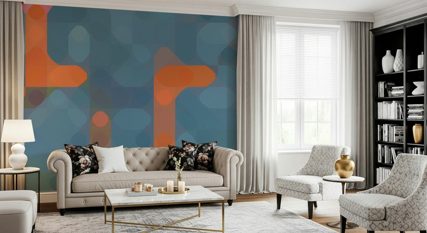 Interior Streetlights room accent wall decoration panel graphic., GD7124
