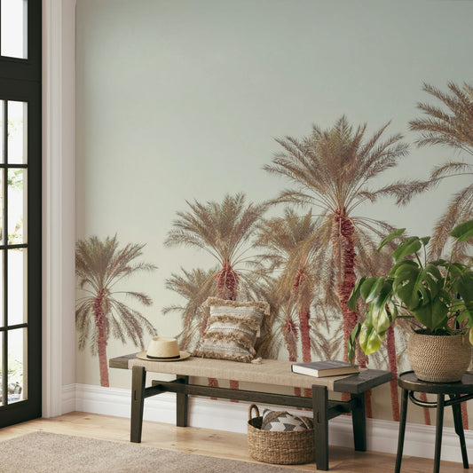 Strength and flexibility wall mural artwork

