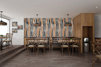 Vertical Striped Elegance Wall Mural
