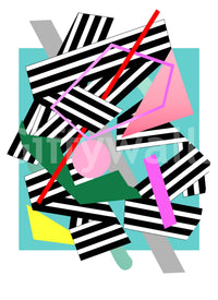 A high-quality minimalist wall mural for walls.