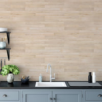 Natural oak texture peel-and-stick wallpaper B261
