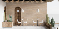 Elegant oak surface wallpaper for interiors B261
