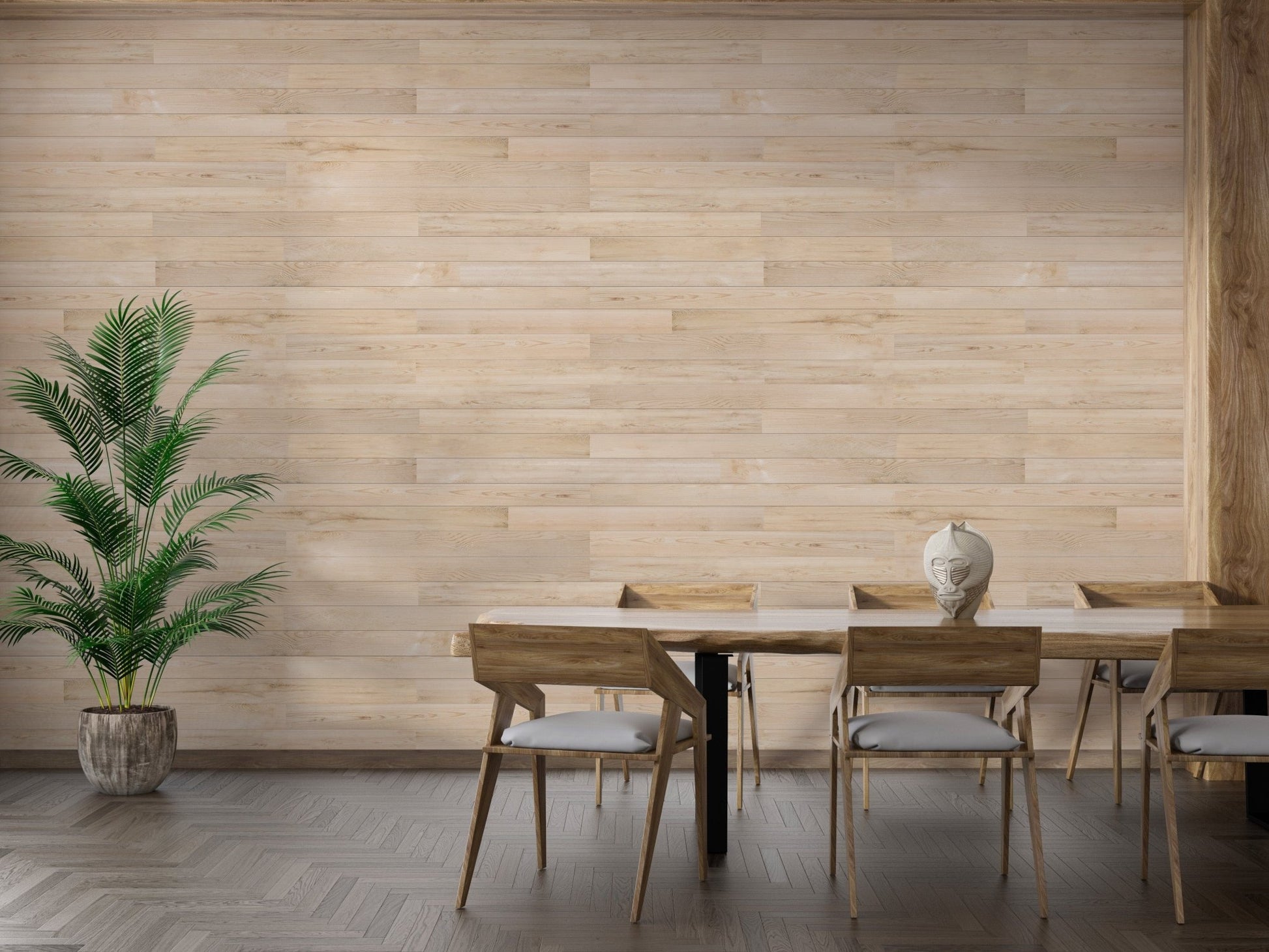 Wood Textures Oak Surface Removable Wallpaper - Giffywalls B261