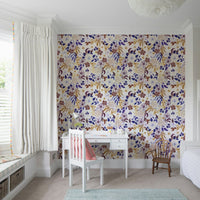 Light botanical wallpaper perfect for peaceful spaces., GD1790