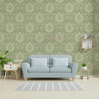 Classic paisley with leaf details

