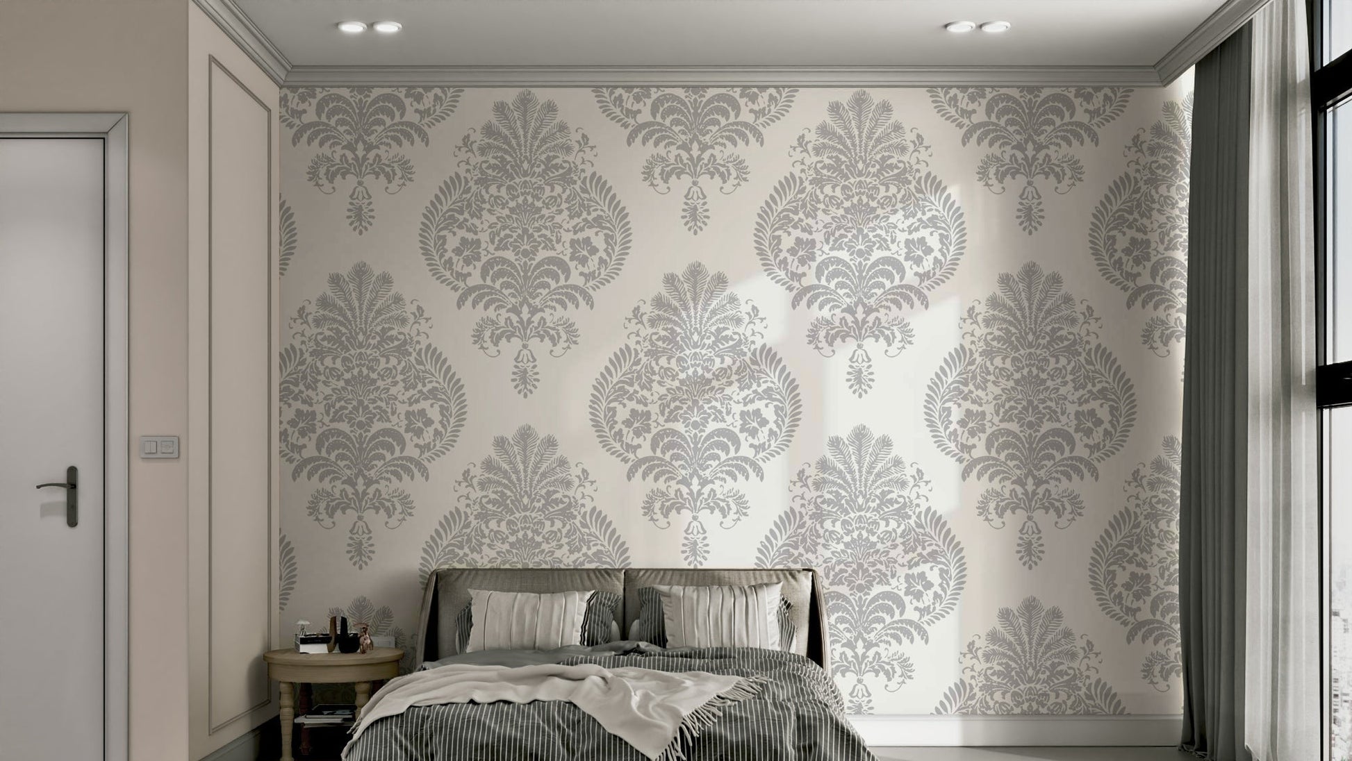 Wallpaper with a unique, elegant design

