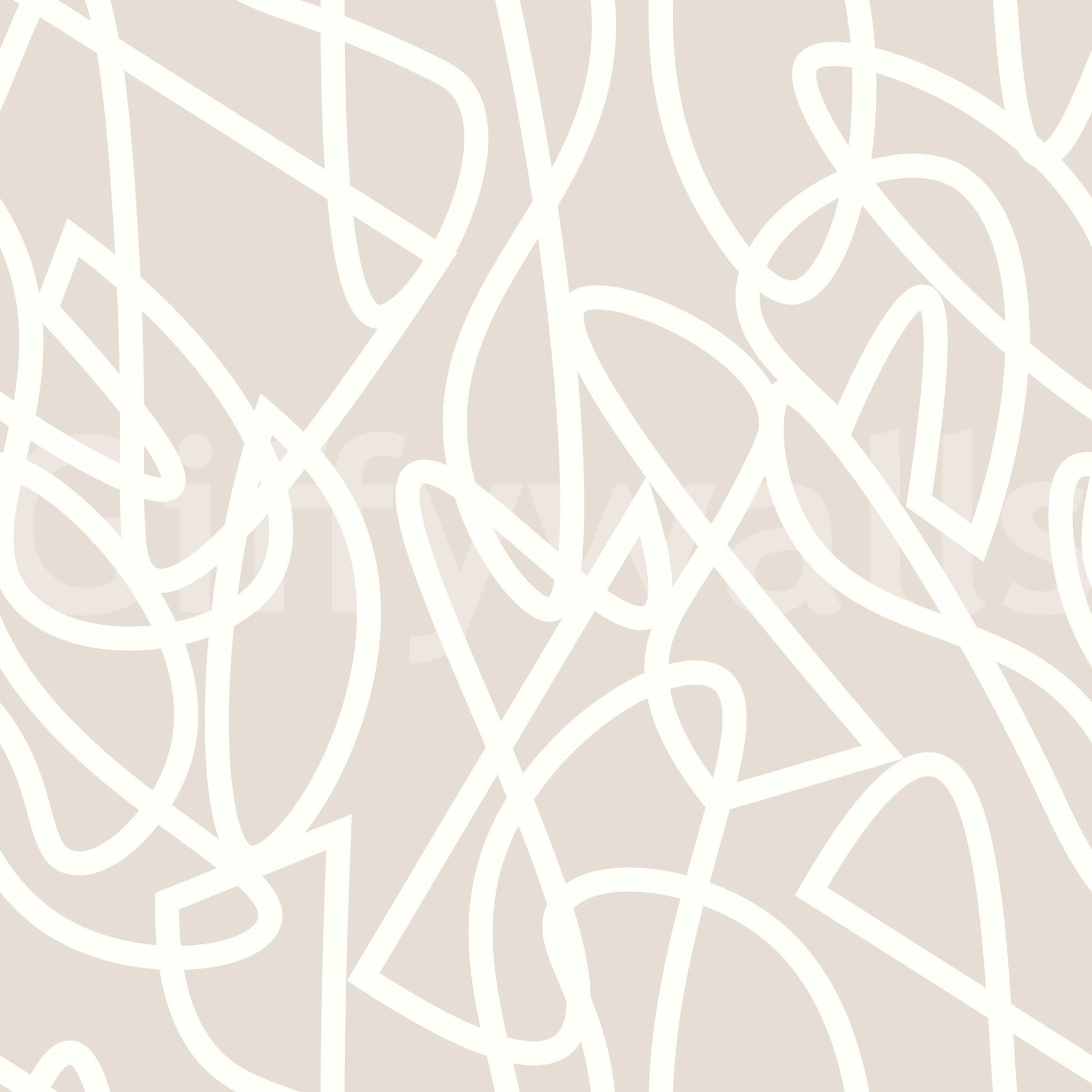 An interior shot with a modern figure pattern

