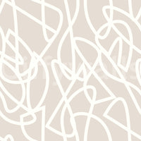 An interior shot with a modern figure pattern

