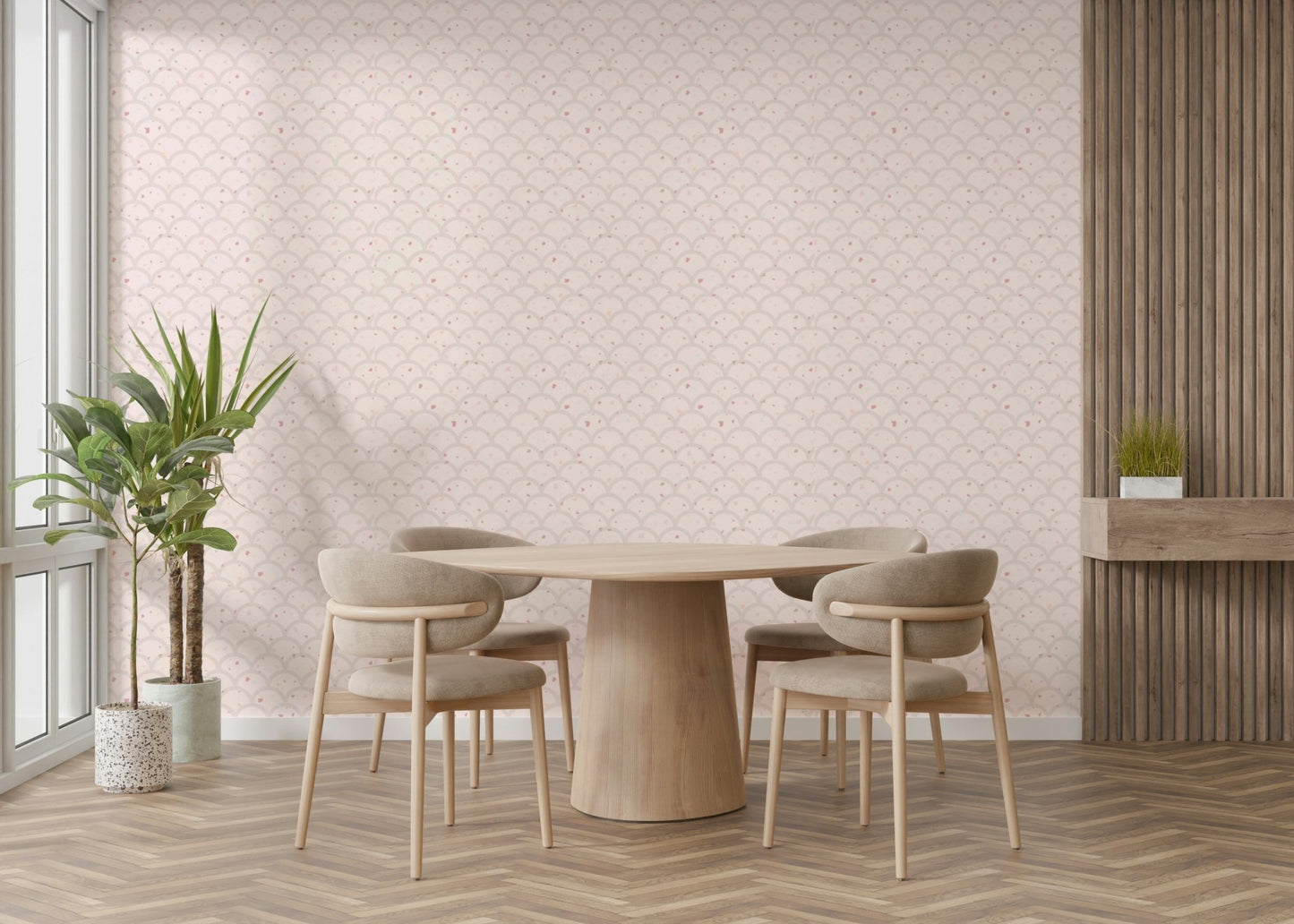 Wall mural showing a quiet abstract scene GD4235

