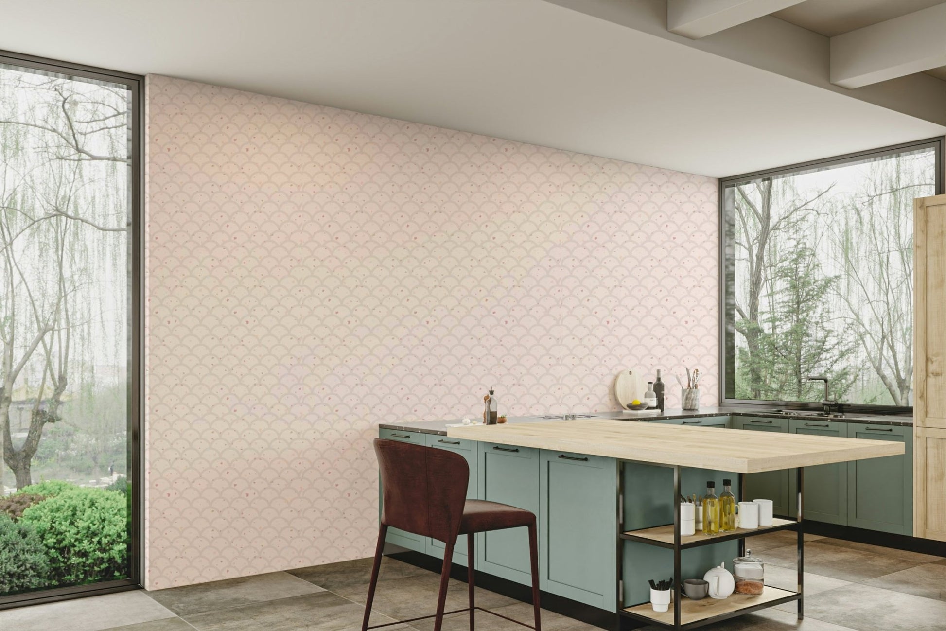 View of friendly shapes and a playful pattern GD4235

