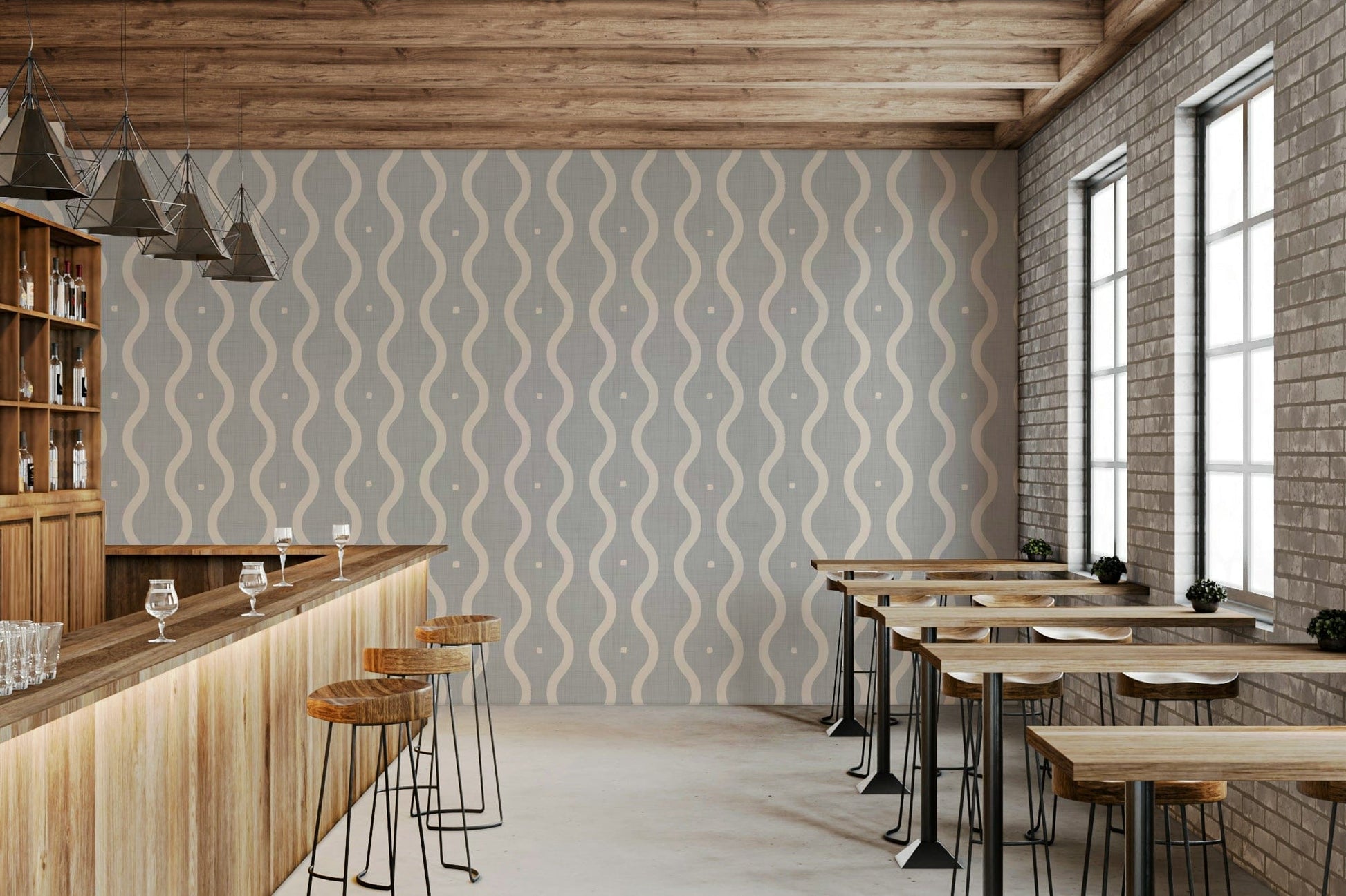 Subtle Serenity Grey Wallpaper⁠