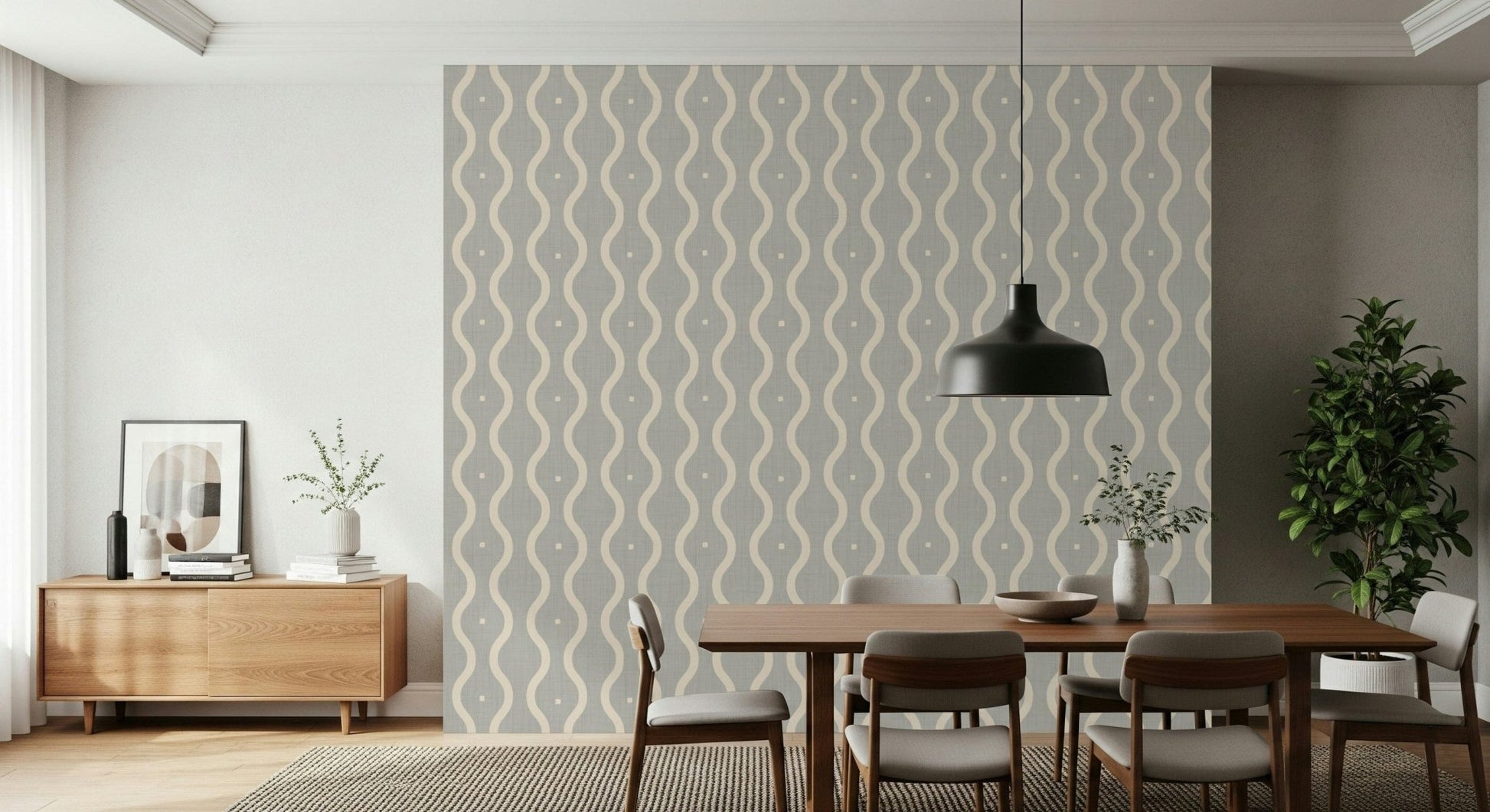 Subtle Serenity Grey Wallpaper⁠