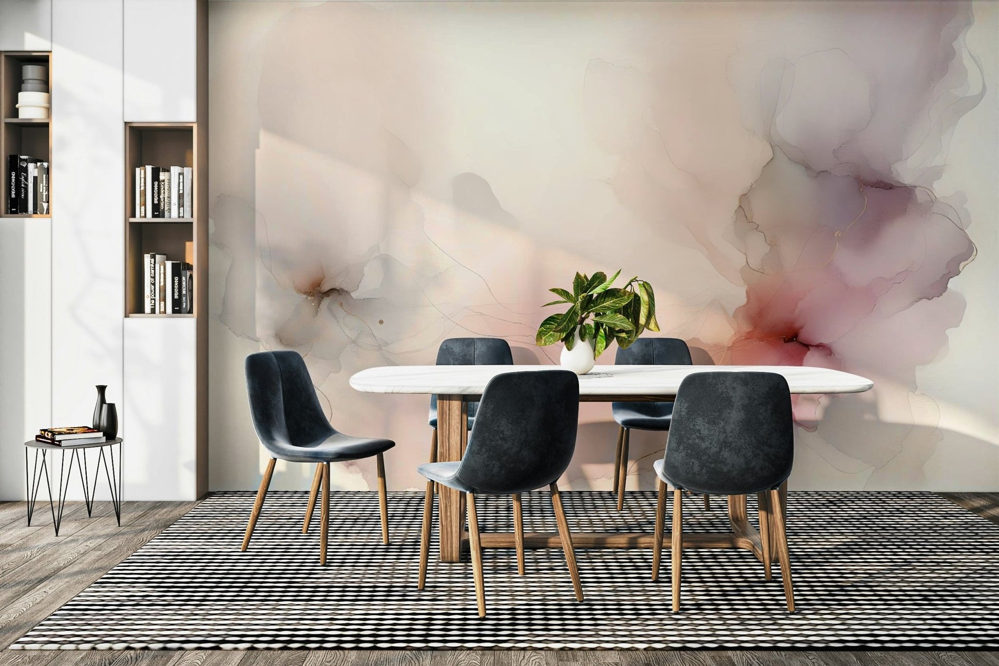 Soft and Elegant Subtle Serenity Mural Wall Art

