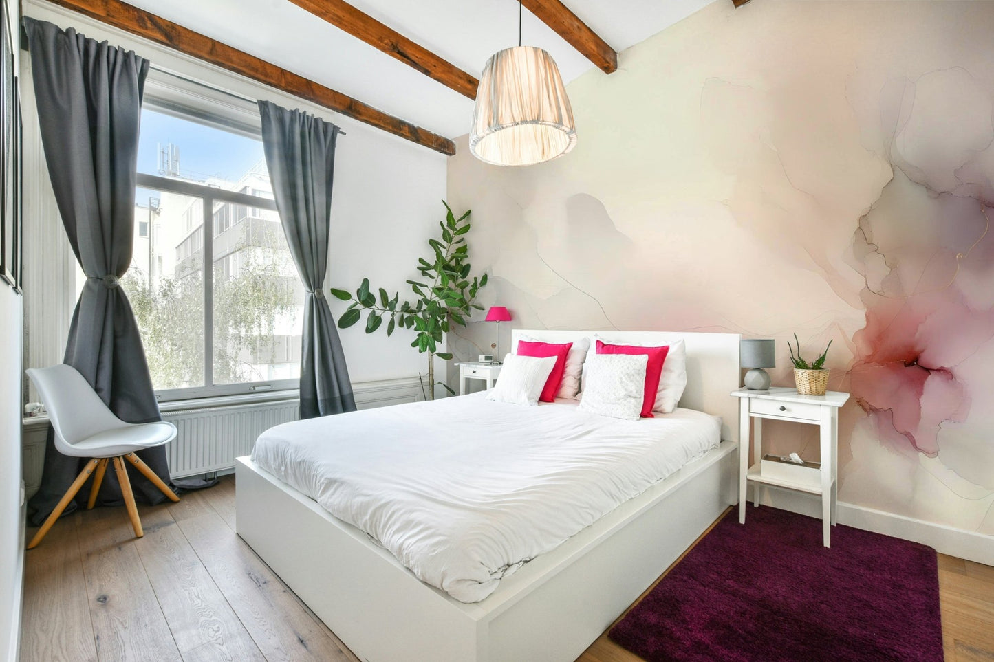 Refreshing Subtle Serenity Wall Mural Artwork

