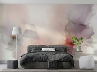 Soothing Wall Mural - Subtle Serenity Design

